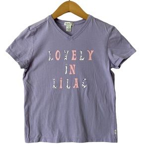 Roots Girls Purple Graphic T-Shirt XXL